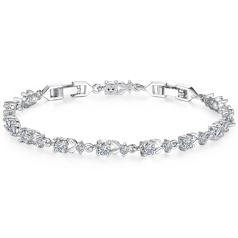 Rose Gold Crystal Bracelet