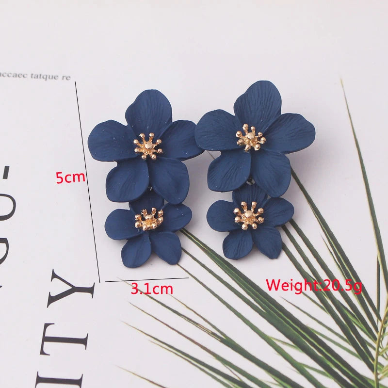 Blue Bohemian Butterfly Drops