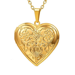 Custom Photo Heart Locket