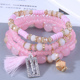Bohemian Resin Stone Bracelet