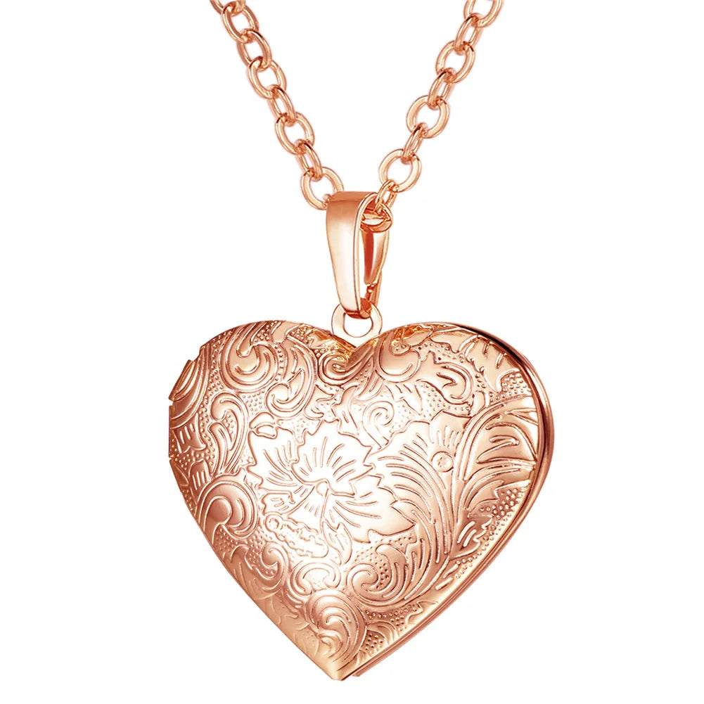 Custom Photo Heart Locket