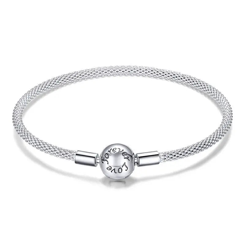 Sterling Silver Snake Bracelet