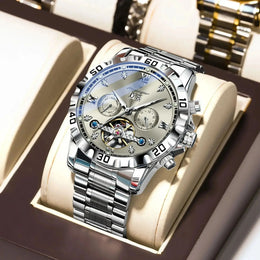 POEDAGAR Automatic Tourbillon Watch