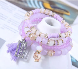 Bohemian Resin Stone Bracelet
