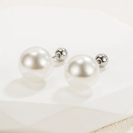 Freshwater Pearl Silver Studs