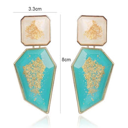 Blue Bohemian Butterfly Drops