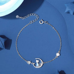 Cat Moon Jewelry Set