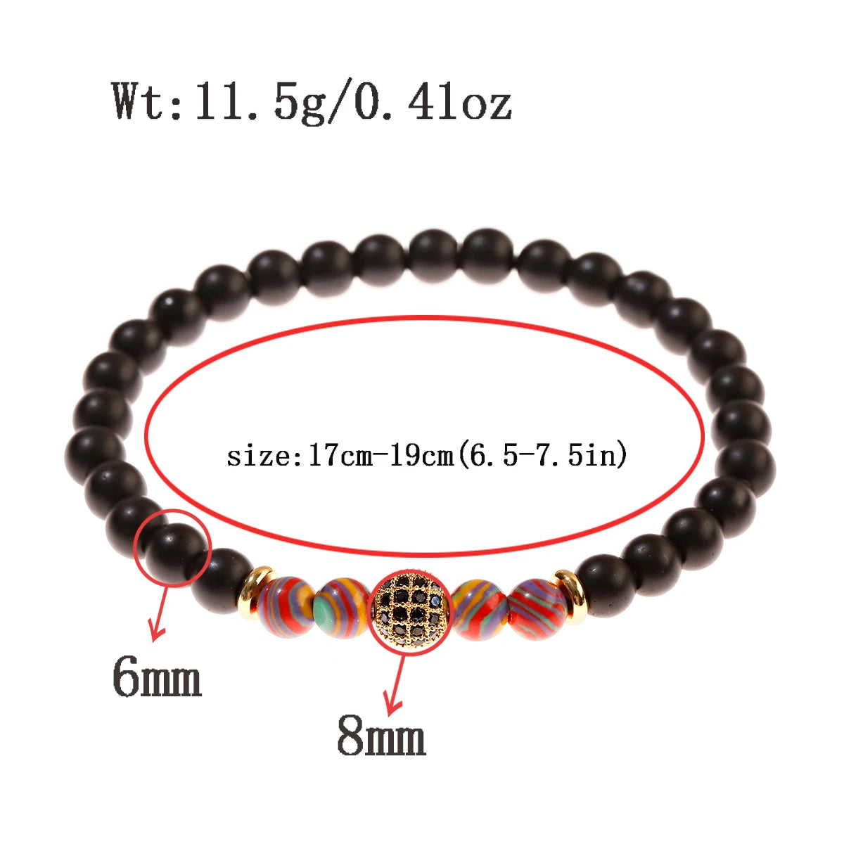 Natural Stone Crystal Bracelet