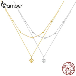 Double Layer Heart Necklace