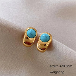 Blue Bohemian Butterfly Drops