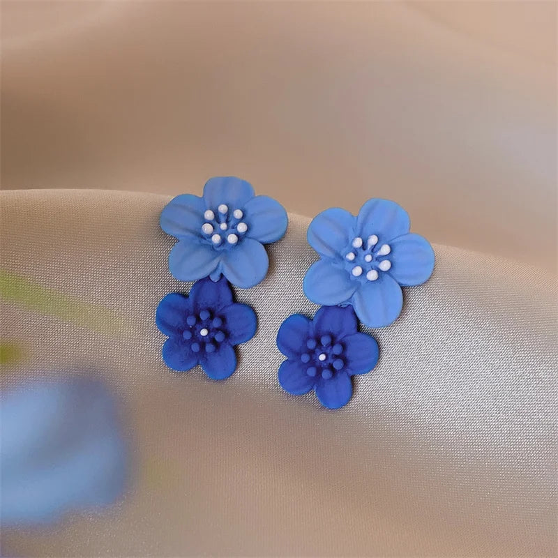 Blue Bohemian Butterfly Drops