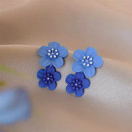 Blue Bohemian Butterfly Drops