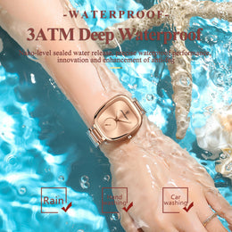 POEDAGAR Waterproof Ladies Watch