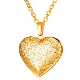 Custom Photo Heart Locket