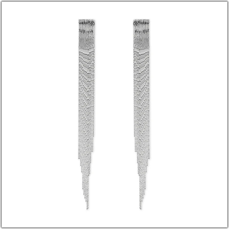 Water Drop Fringe Earrings