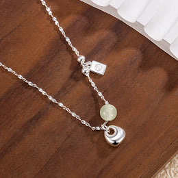Sterling Pearl Chain Necklace