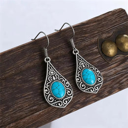 Blue Bohemian Butterfly Drops