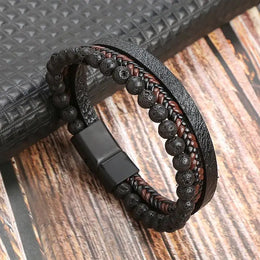 Layered Tiger Eye Bracelet