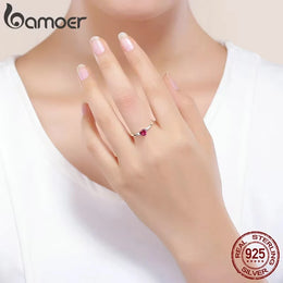 Sterling Silver Love Ring