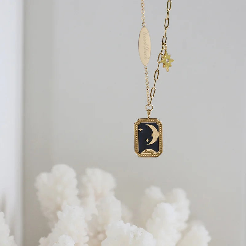 Jade Rabbit Moon Necklace