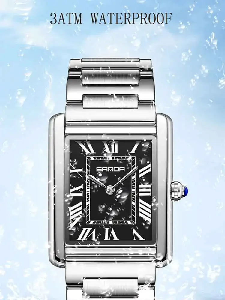 SANDA Square Couple Watch