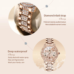 OLEVS Rose Gold Watch