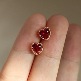 Classic Zircon Square Studs