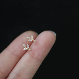 Classic Zircon Square Studs