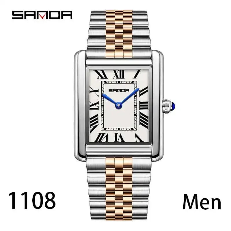 SANDA Square Couple Watch