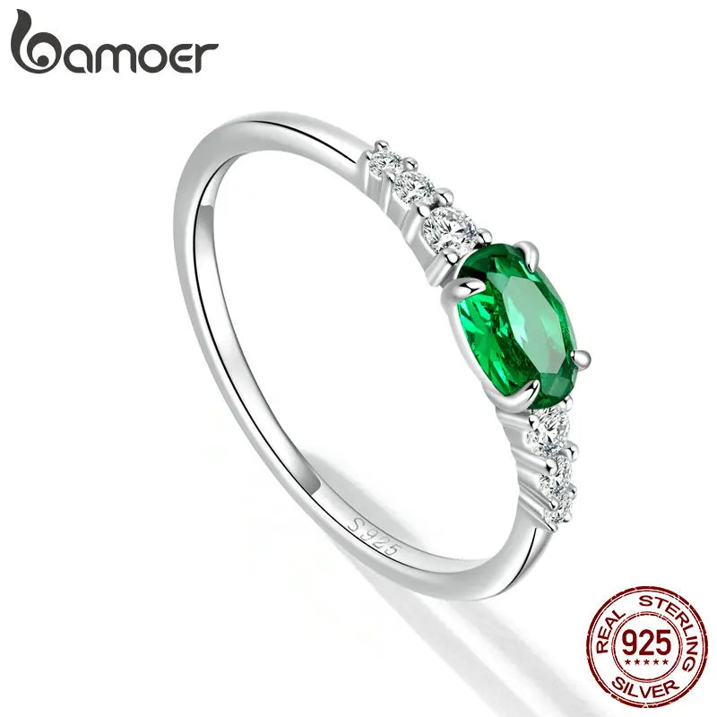 Sterling Silver Gemstone Ring
