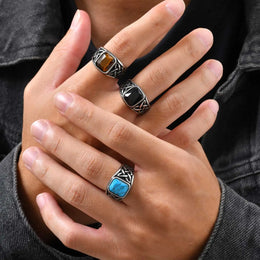 Viking Rune Signet Ring