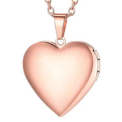Custom Photo Heart Locket