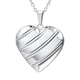 Custom Photo Heart Locket
