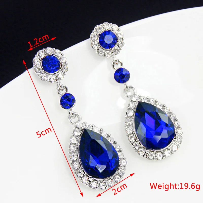 Blue Bohemian Butterfly Drops