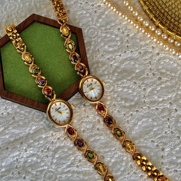 Mother Pearl Quartz Watch