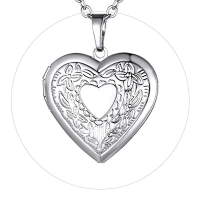 Custom Photo Heart Locket