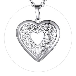 Custom Photo Heart Locket