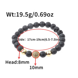 Natural Stone Crystal Bracelet