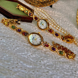 Mother Pearl Quartz Watch