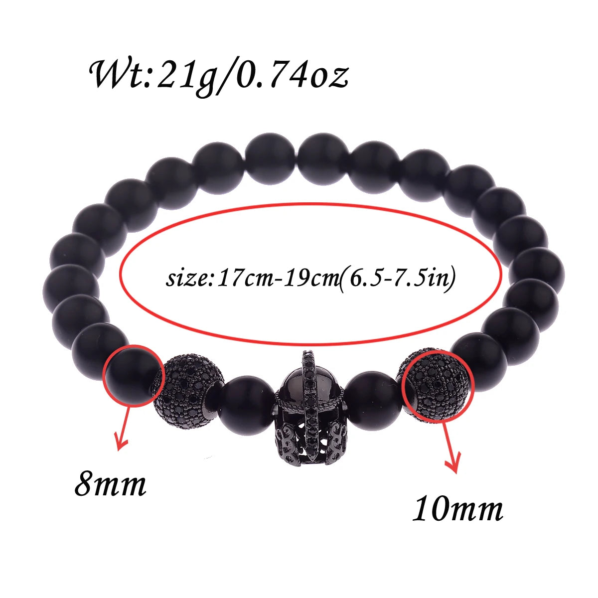 Natural Stone Crystal Bracelet