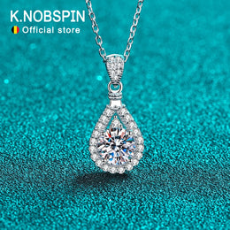 VVS1 Moissanite Silver Necklace