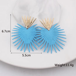 Blue Bohemian Butterfly Drops