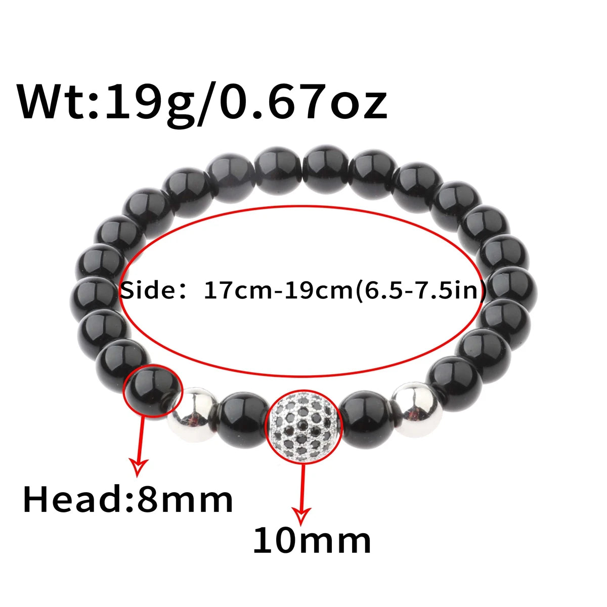 Natural Stone Crystal Bracelet