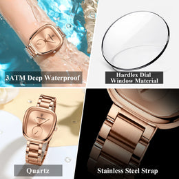 POEDAGAR Waterproof Ladies Watch