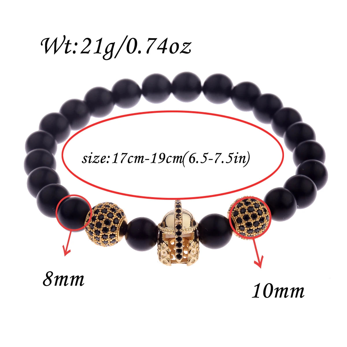 Natural Stone Crystal Bracelet