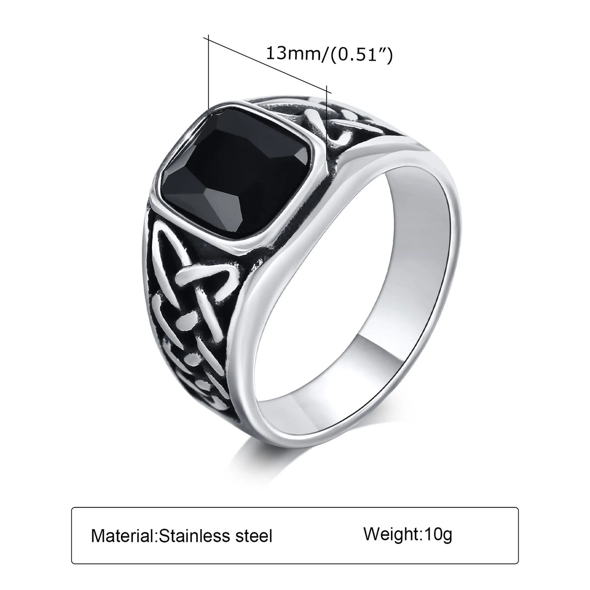 Viking Rune Signet Ring