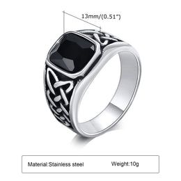 Viking Rune Signet Ring