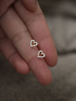 Classic Zircon Square Studs