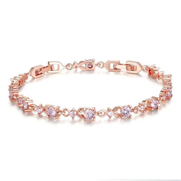 Rose Gold Crystal Bracelet
