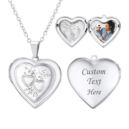 Custom Photo Heart Locket